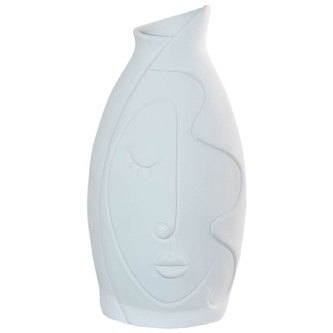 Abstract Face Vase Large
