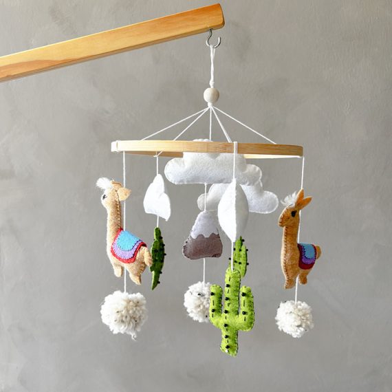 Lama Lullaby Baby mobile