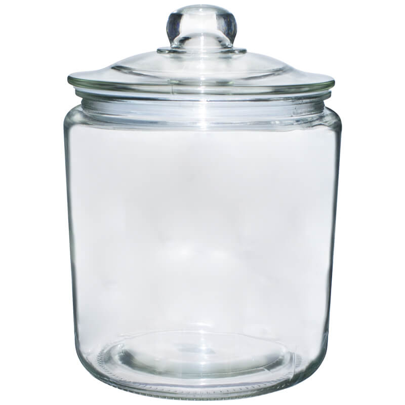 Glass Jar 4LT 1 Glass Jar 4LT