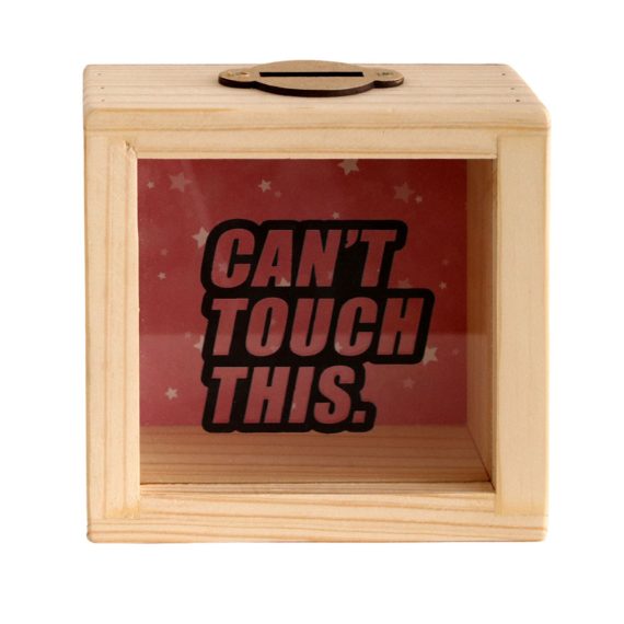 Small Money Box - Cant Touch This