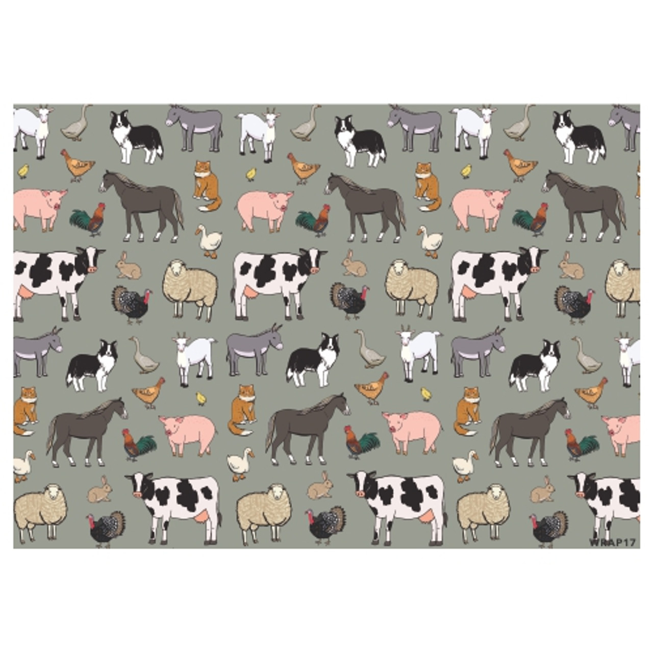 Disposable Placemats - Farm Animal (Set of 24) 1 Disposable Placemats - Farm Animal (Set of 24)