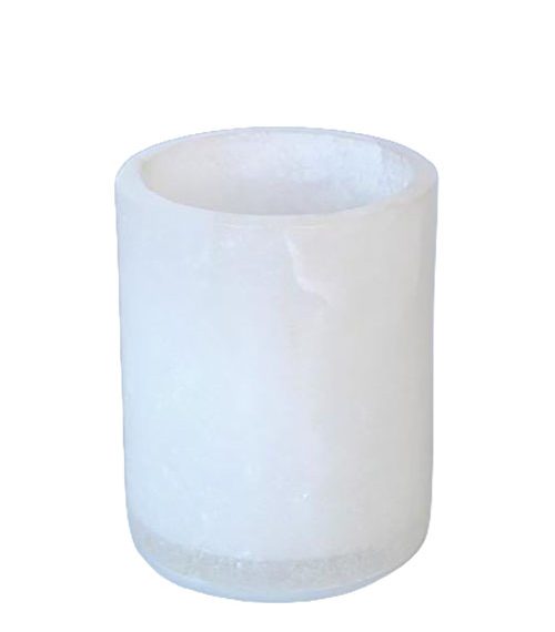 White Alabaster Marble Tumbler (Premium Range)