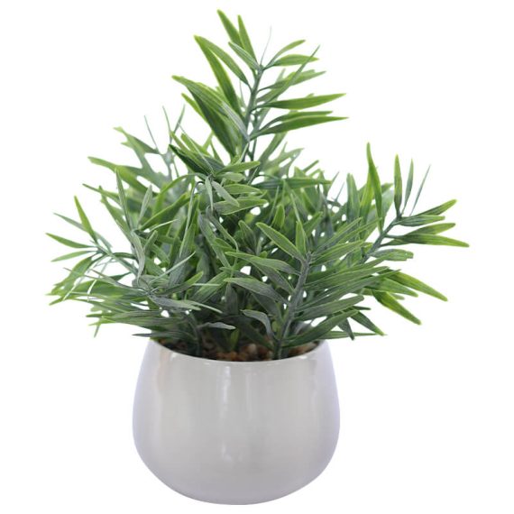 Herb White Pot